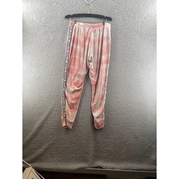 Juicy Couture Woman's Velour Pink Tie Dye Joggers Track Suit Bottoms Size Small - Picture 6 of 9